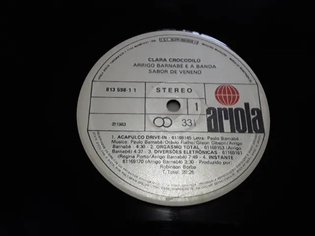 Lp disco de Vinil, Arrigo Barnabé, lote com 2 discos, leia a Descrição - Foto 5