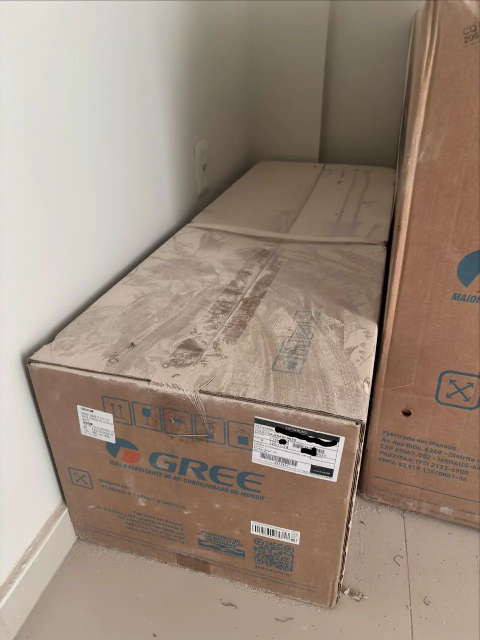 Split 30 mil btus inverter nova na caixa  - Foto 3