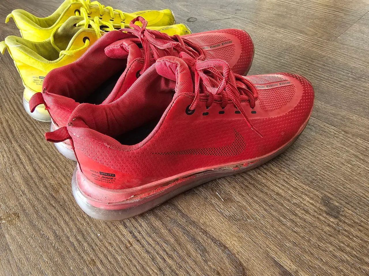 Tênis Nike 720 Vermelho e amarelo 100,00 - Foto 5