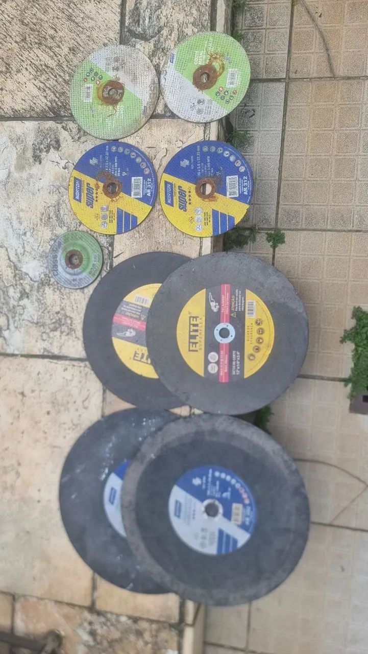 Discos diversos preco bom para ferro