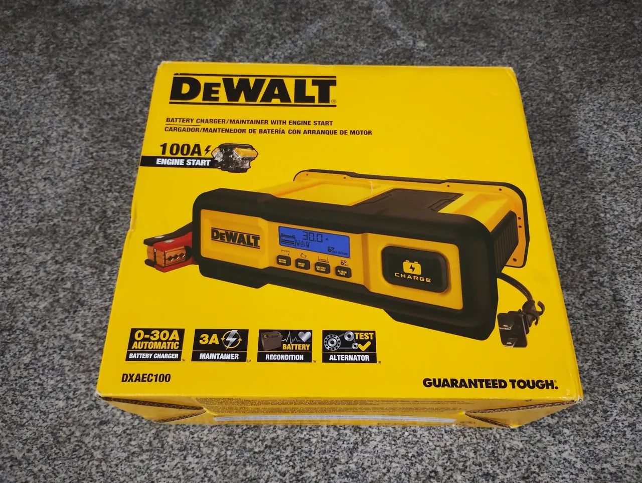 Auxiliar de partida e teste de carga e  alternador Dewalt  - Foto 4