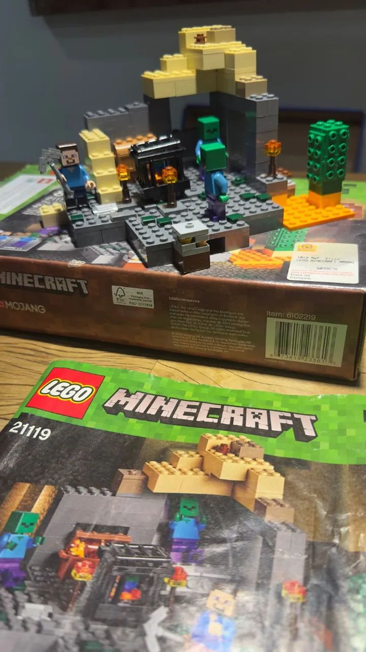 Minecraft A Masmorra - Lego 21119 - Foto 2