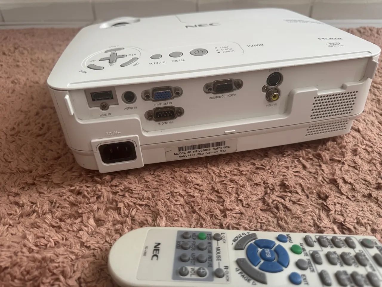 Projetor Nec V260R - Foto 2