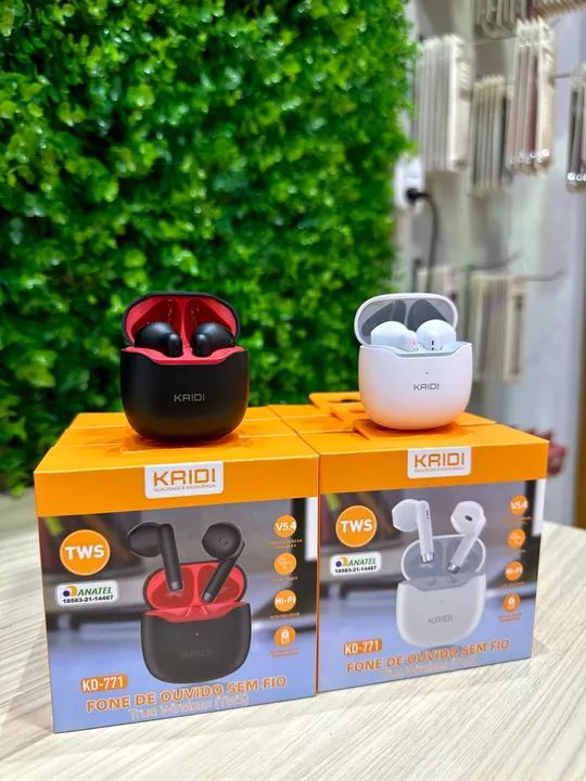FONE SEM FIO - KAIDI /DISPONÍVEL A PRONTA ENTREGA.
