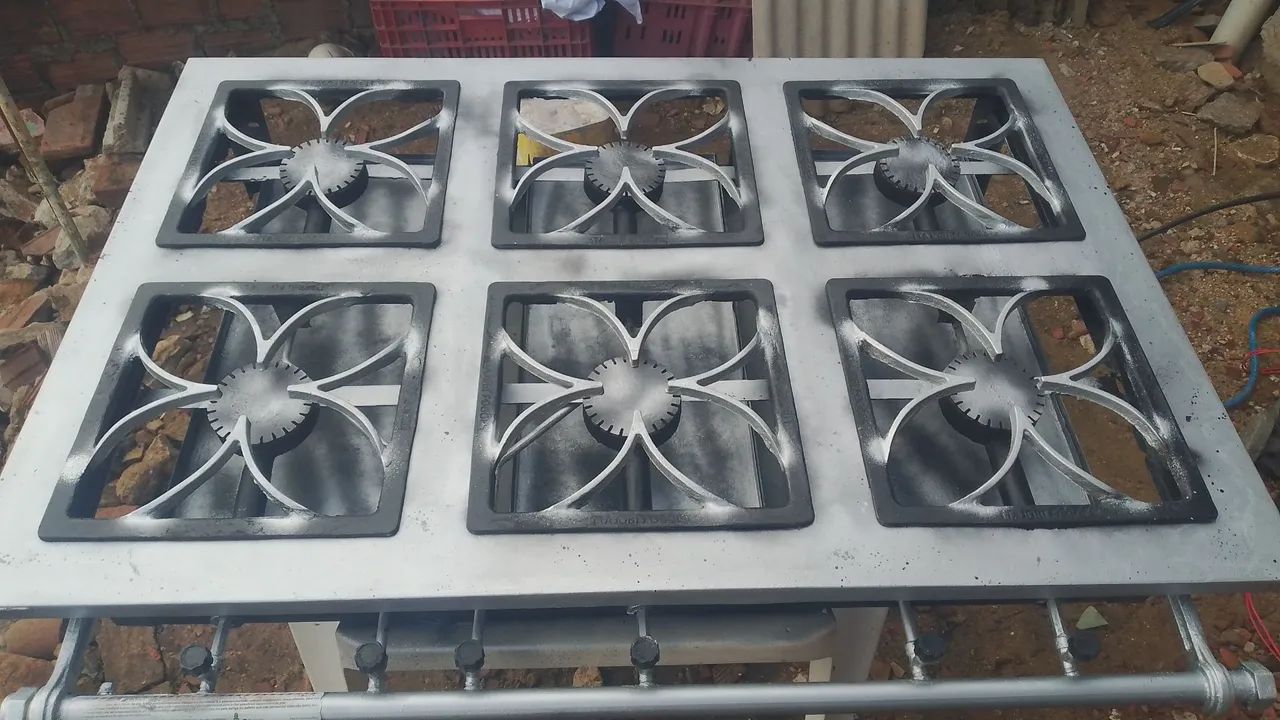 Limpeza e manutenção de fogão industrial fonos chapa e charbrolle - Foto 5