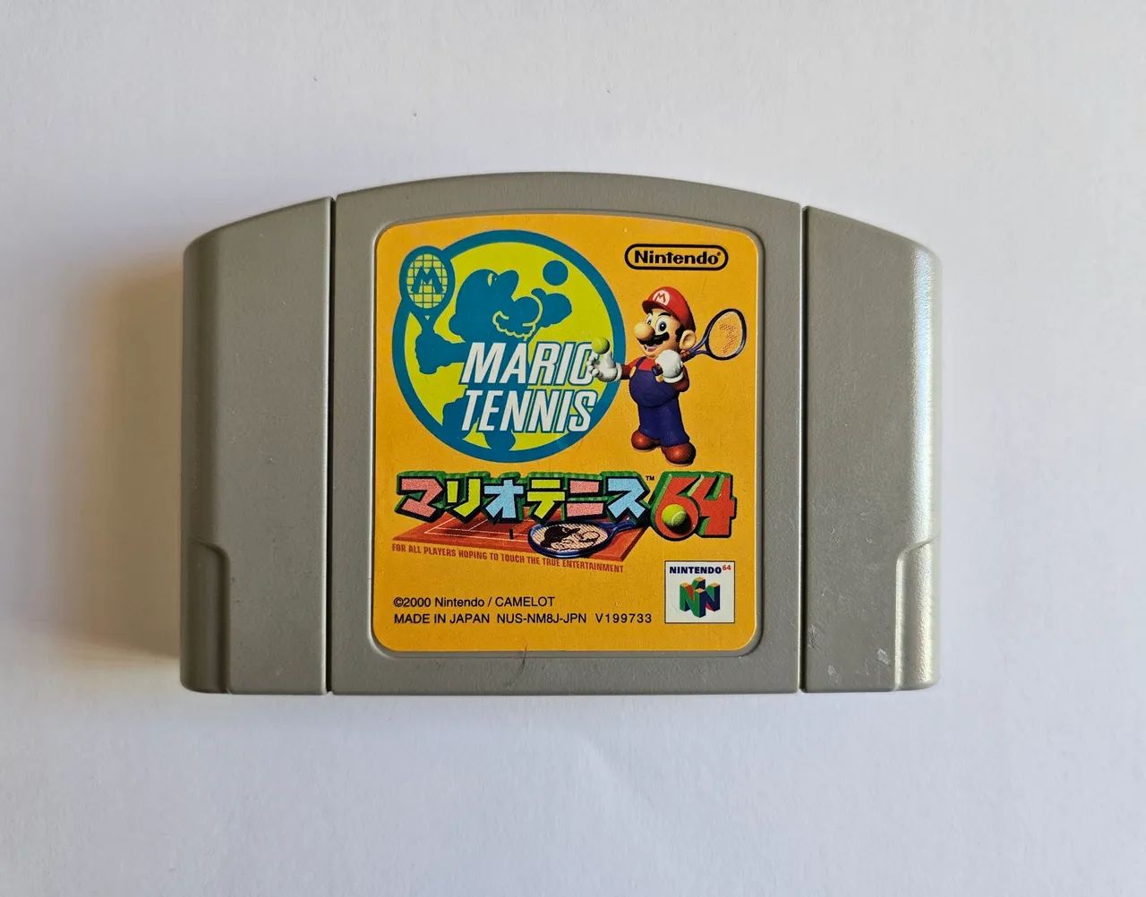 Mario Tennis 64 - Nintendo 64 Original Japonês em bom estado