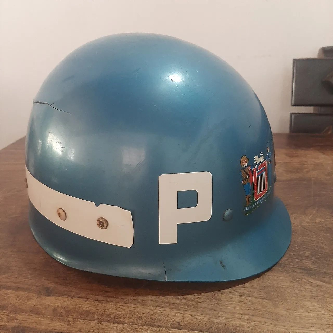Capacete PM anos 70 - Foto 2