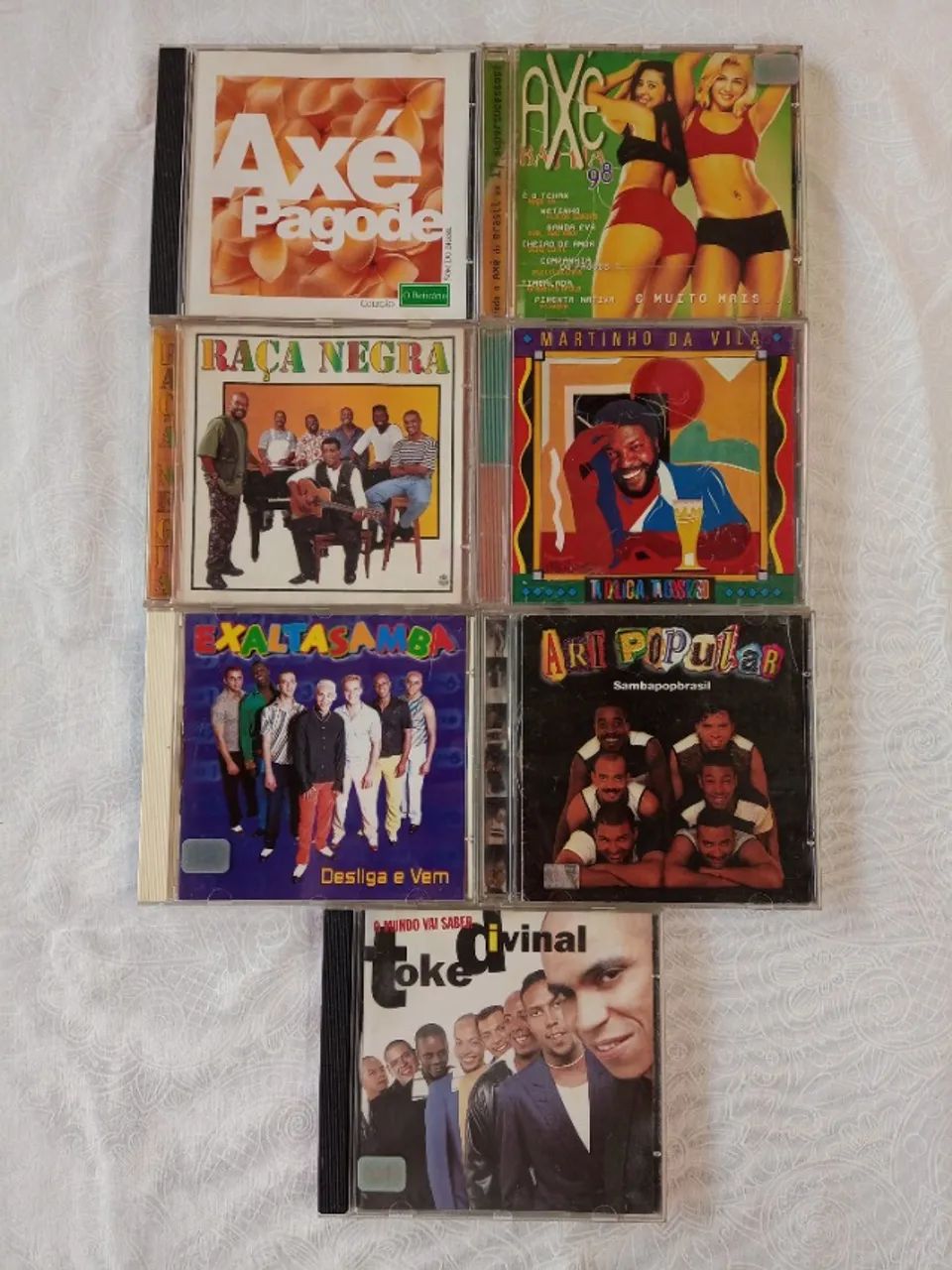 cds axe_pagode_samba_(seleção colecionador) todos lote