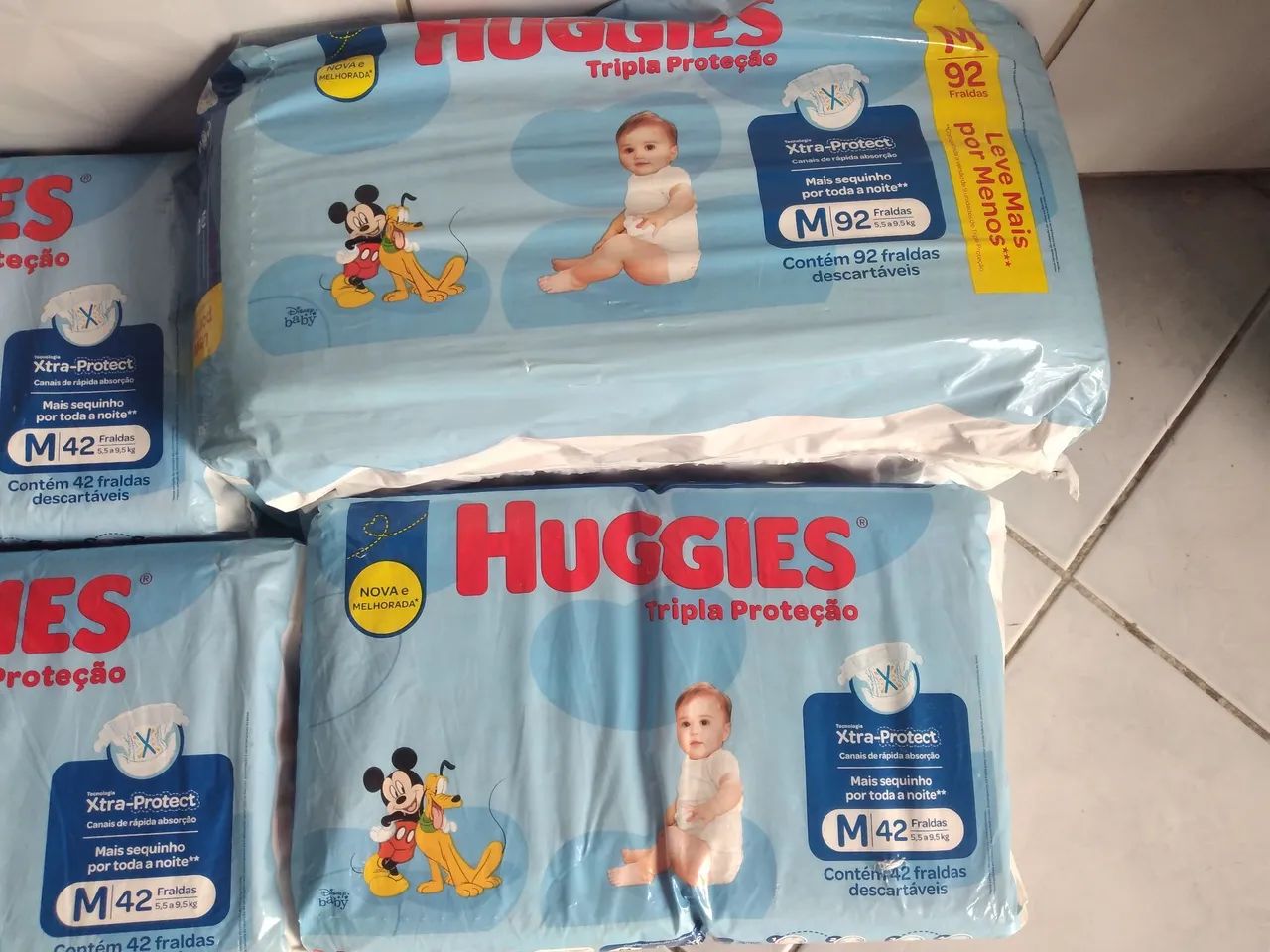 Vendo fraldas Huggies tamanho M - Foto 3