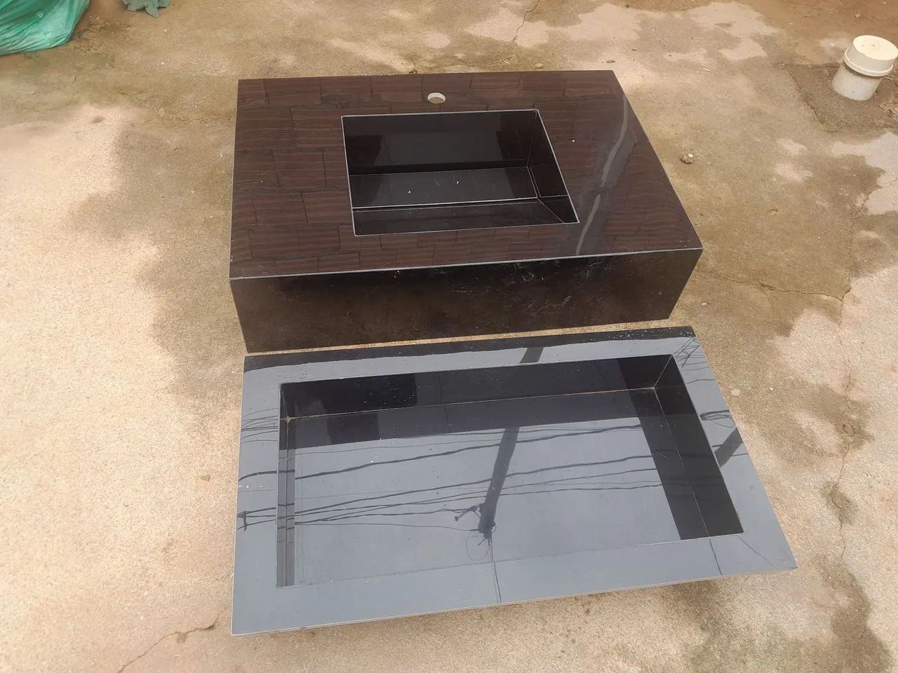 Nicho de porcelanato preto absoluto,  faço entrega  - Foto 3