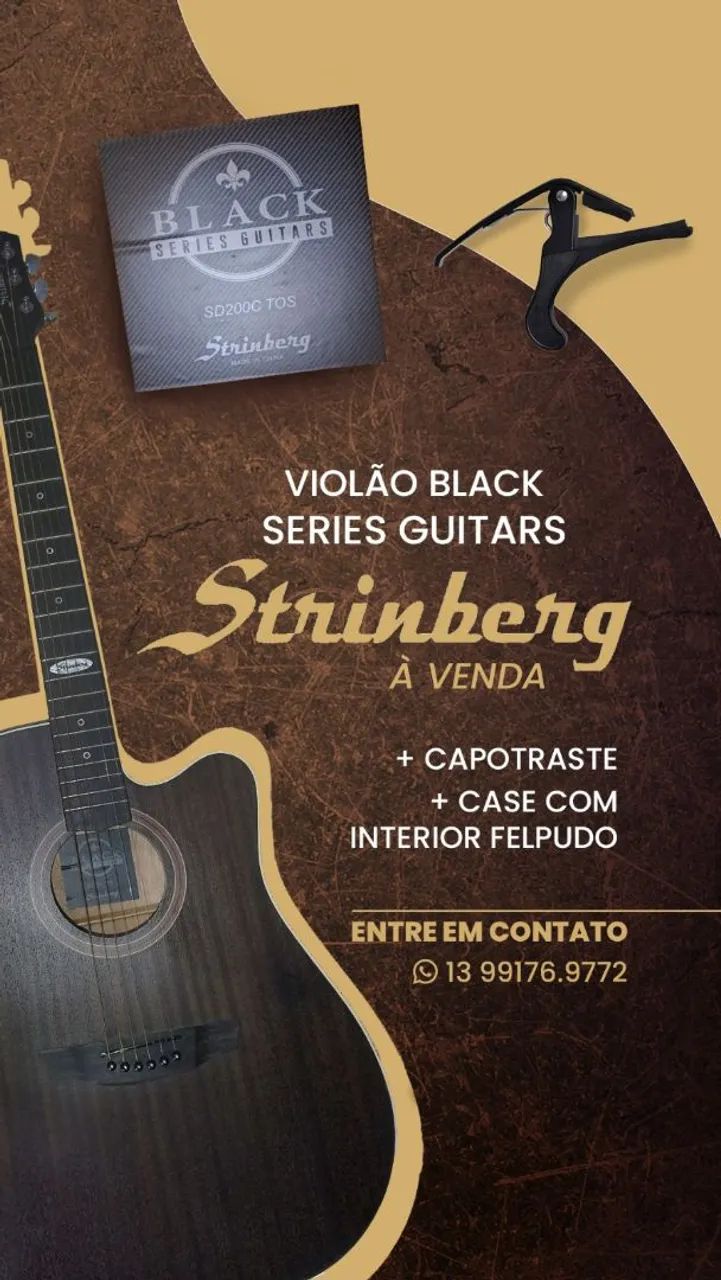 Violão strinberg SD200C tos64288117873154120