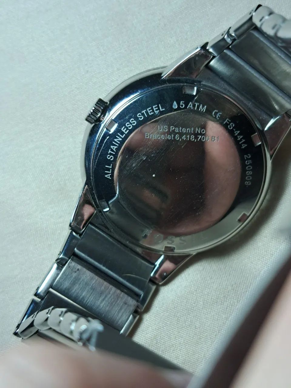 Relógio Raro Fossil Masculino com Pulseira de Aço - Foto 3