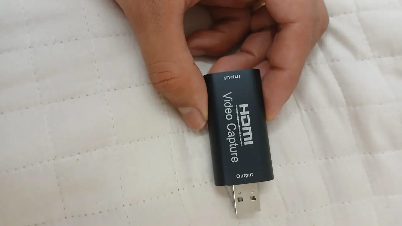 Capturador de Vídeo HDMI para PC/Laptop