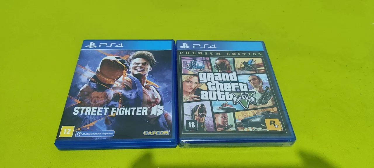 Vendo esses jogos de Ps4.