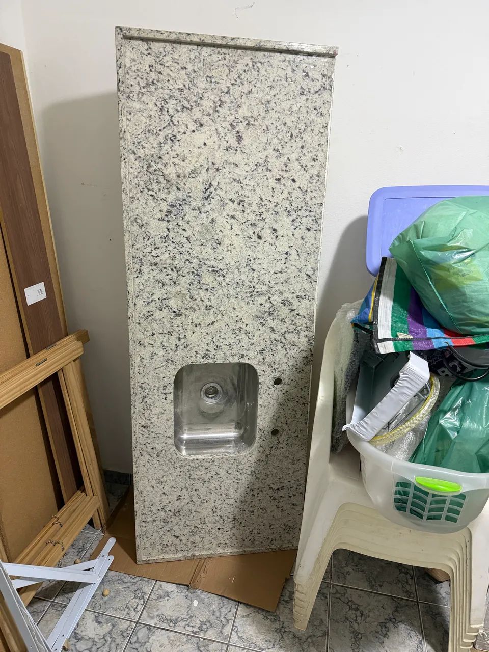 Pia cozinha 1,80m com cuba - Foto 2