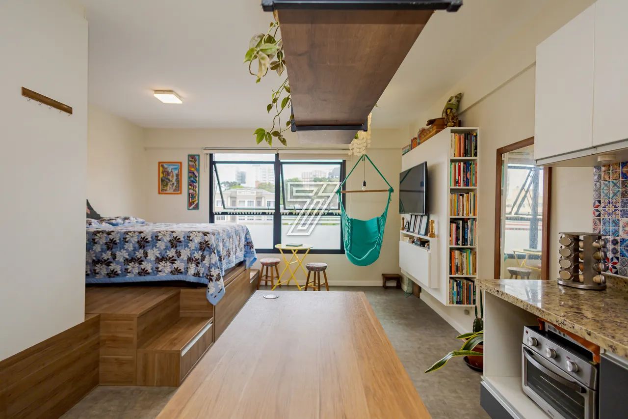Studio a venda possui 30 metros quadrados com 1 quarto no Centro Cívico - Curitiba - PR - Foto 3
