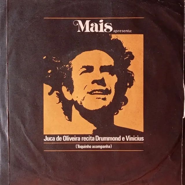 Disco de Vinil Compacto Juca de Oliveira - Recita Drummond e Vinicius