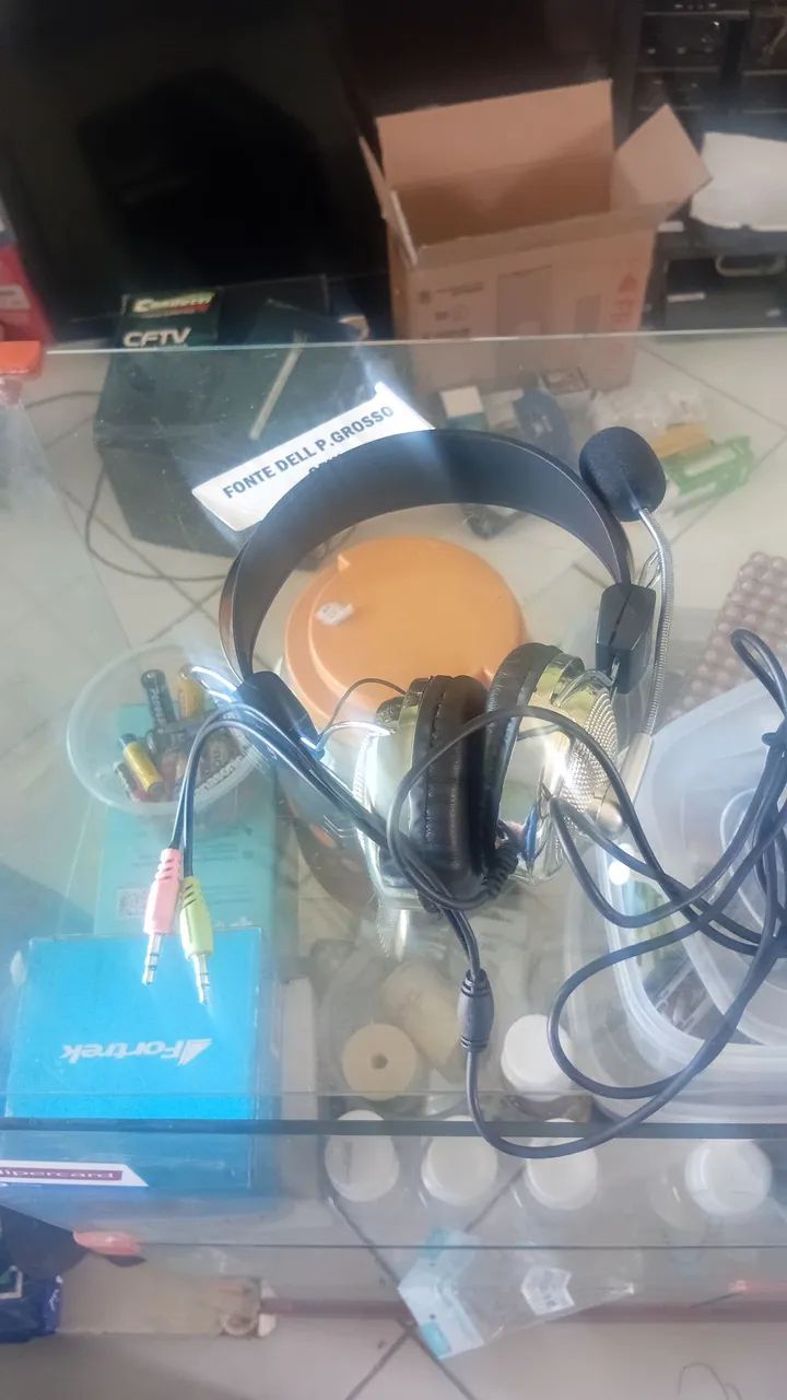 HEADSET COM MICROFONE