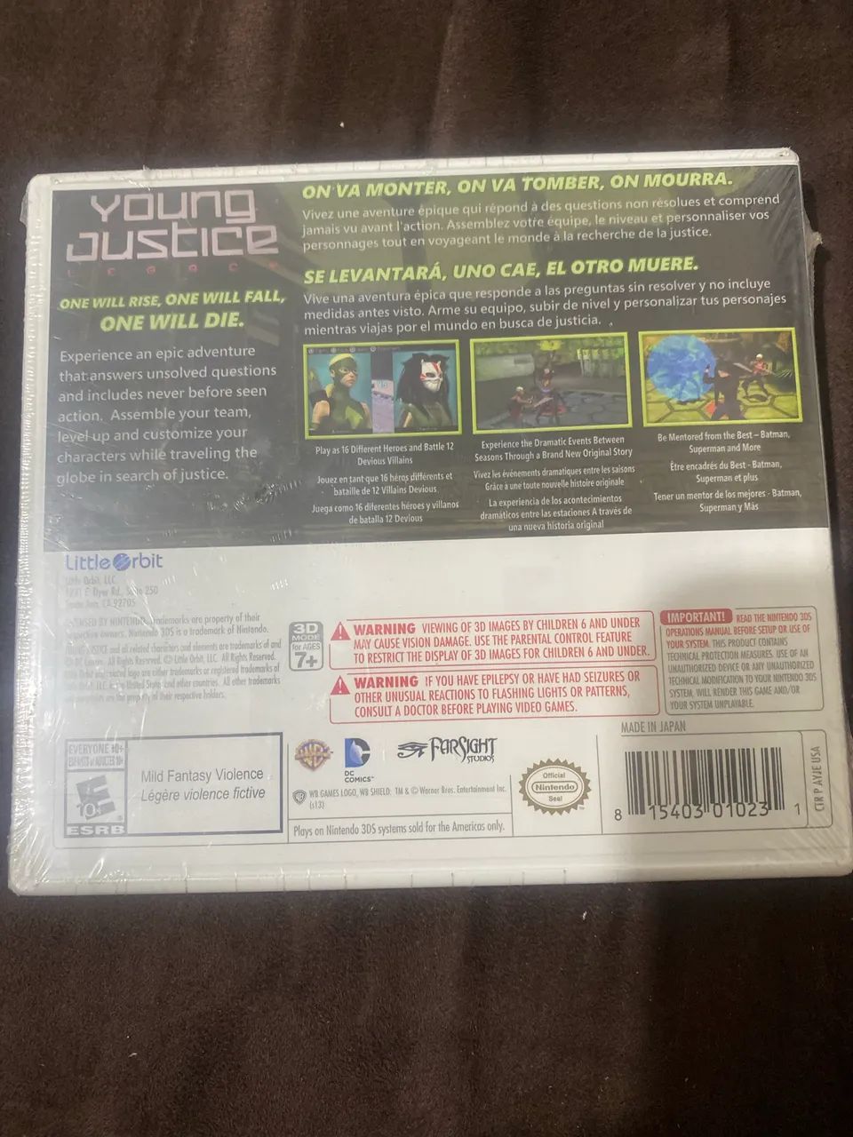 Jogo Young Justice Legacy Nintendo 3ds LACRADO - Foto 2