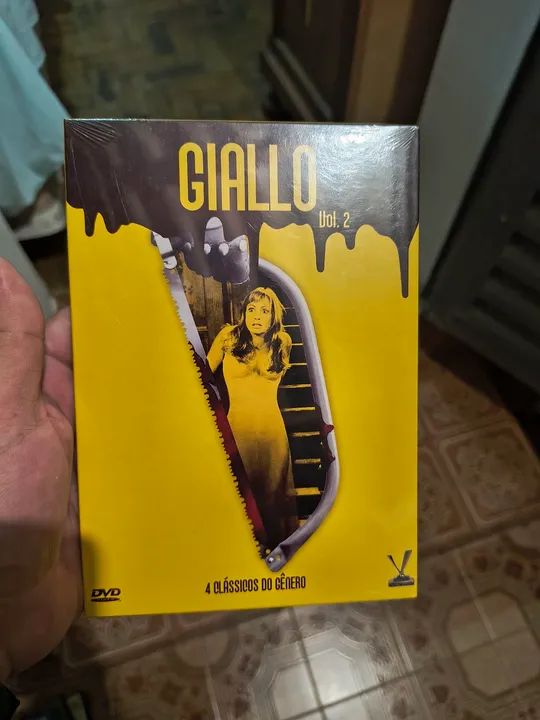 Giallo Vol. 2 - 4 Clássicos do Gênero - DVD