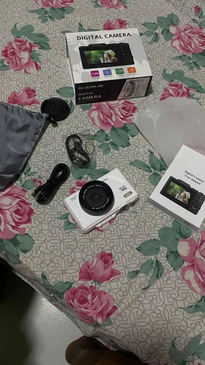 Câmera Digital 5K Ultra HD - Câmera compacta e versátil - Foto 5