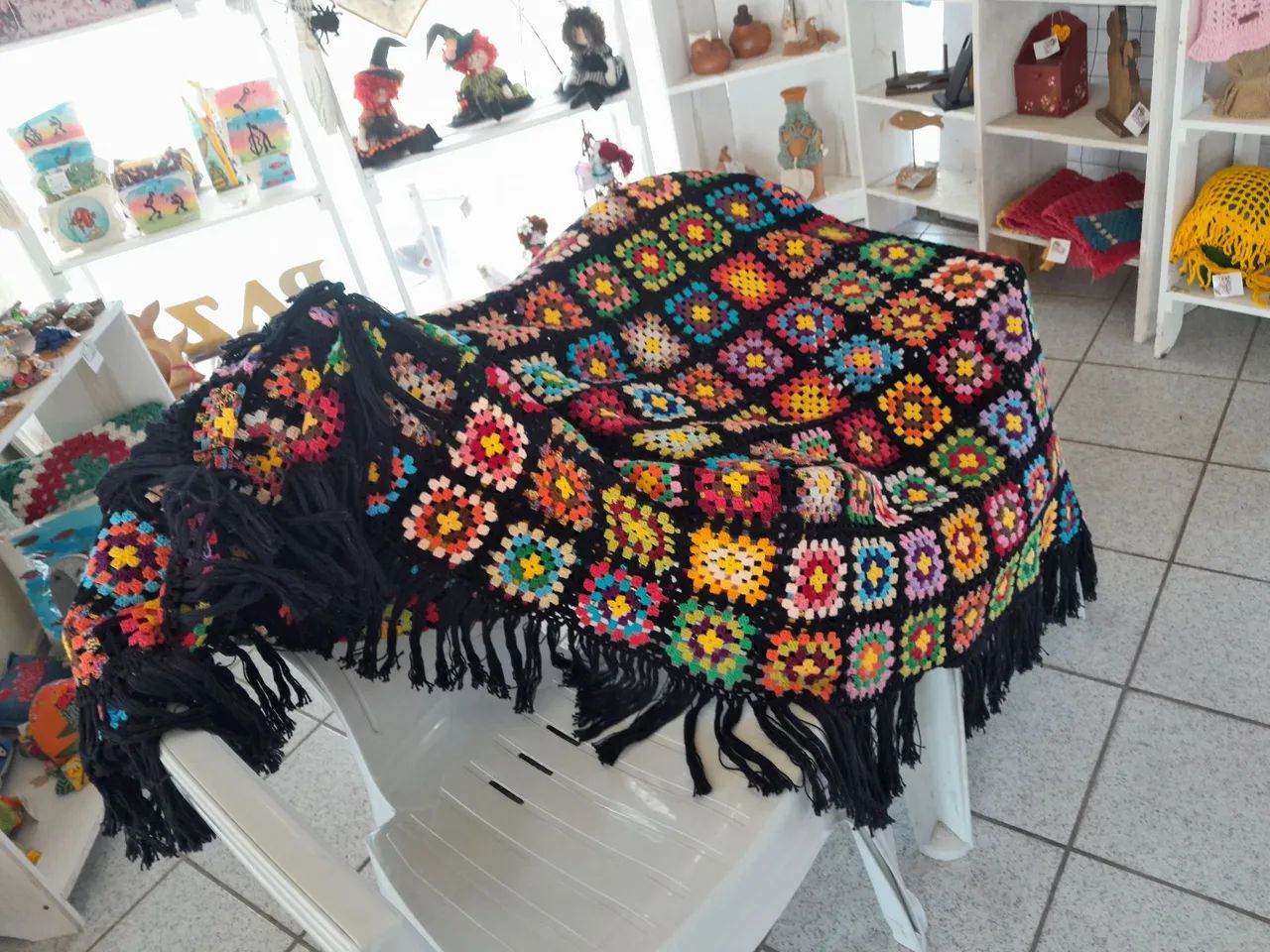 colcha croche casal - Foto 2