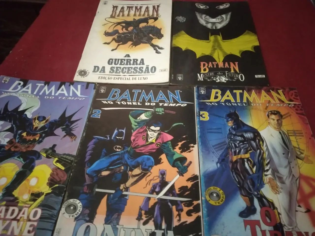 Combo: Batman no Túnel do Tempo 5 HQs