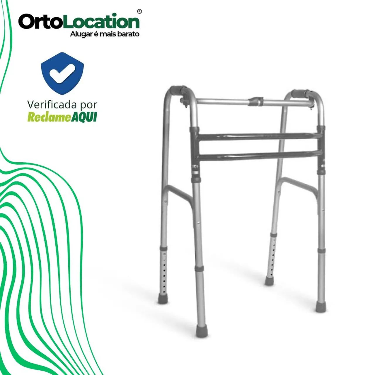 Aluguel Cadeira rodas, Cama Hospitalar, Cadeira banho, Andador, Muleta, Bota Ortopedica - Foto 4