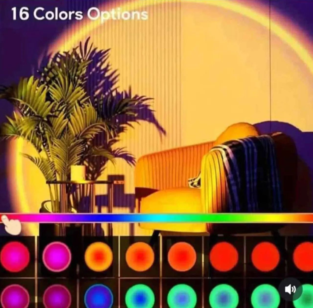 Projetor led sunset - Foto 4