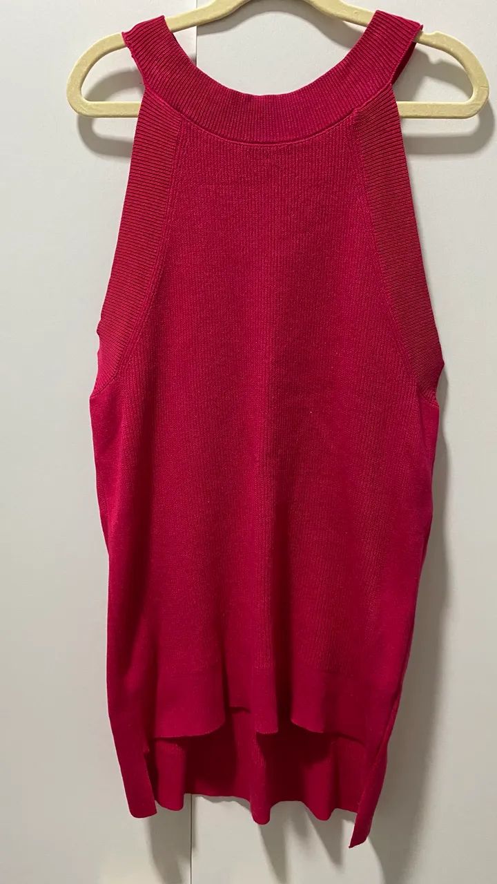 Blusa vermelha feminina 