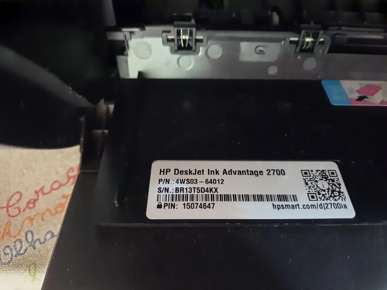 Impressora HP DeskJet Ink Advantage 2700