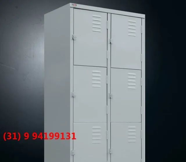 Roupeiro Escaninho 8 Portas Novo Frete Gratis - Foto 4