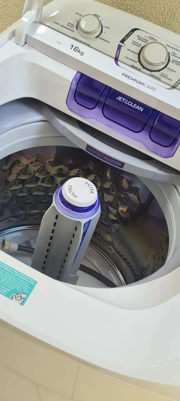 Máquina de Lavar Roupa eletrolux 16kg PremiumCare - Jet&Clean - Foto 3
