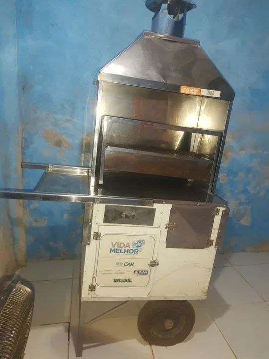 Churrasqueira de Aço Inox -  Ideal para seu negócio!