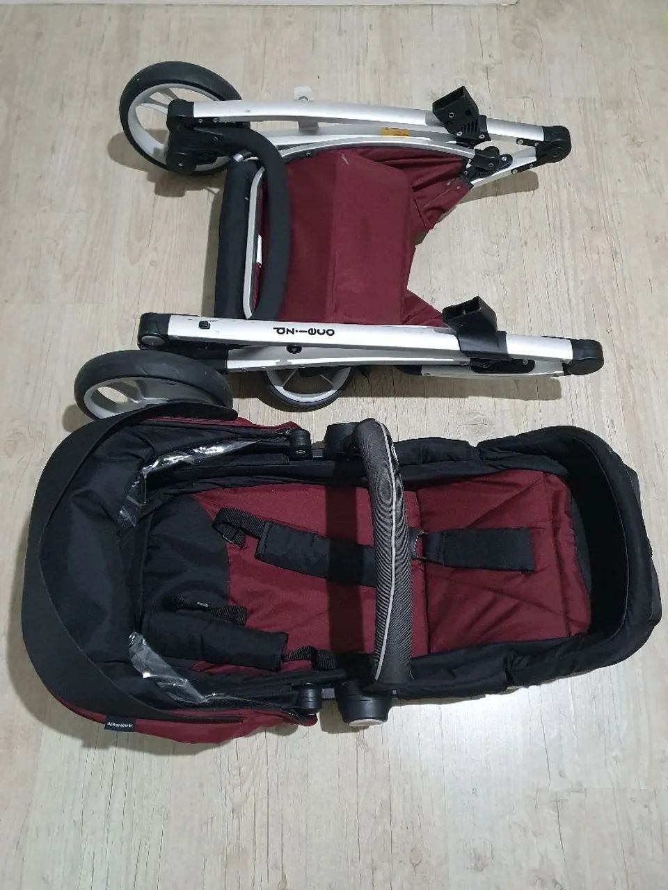 Torro carrinho de Bebê Maly Dzieco com Bebê Conforto - Foto 2