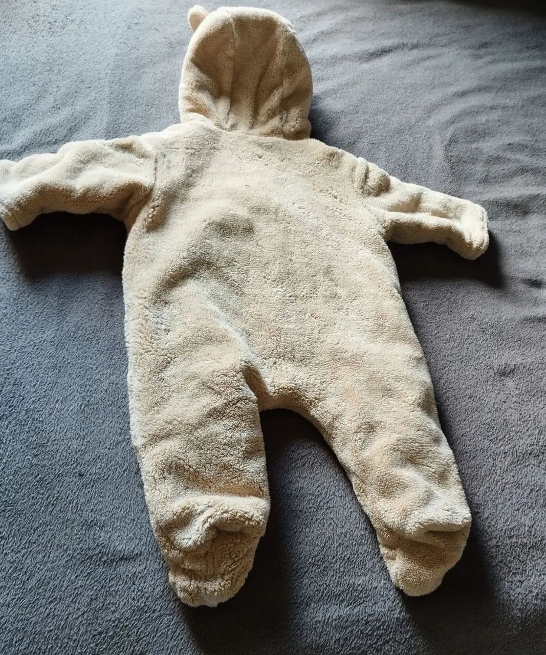 Macacão de Bebê Ursinho Quentinho - Semi novo e Confortável - Foto 6