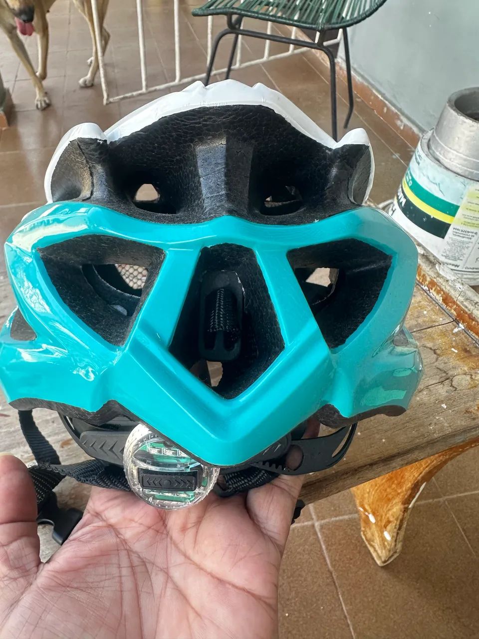 Vendo capacete de ciclismo contato * - Foto 3