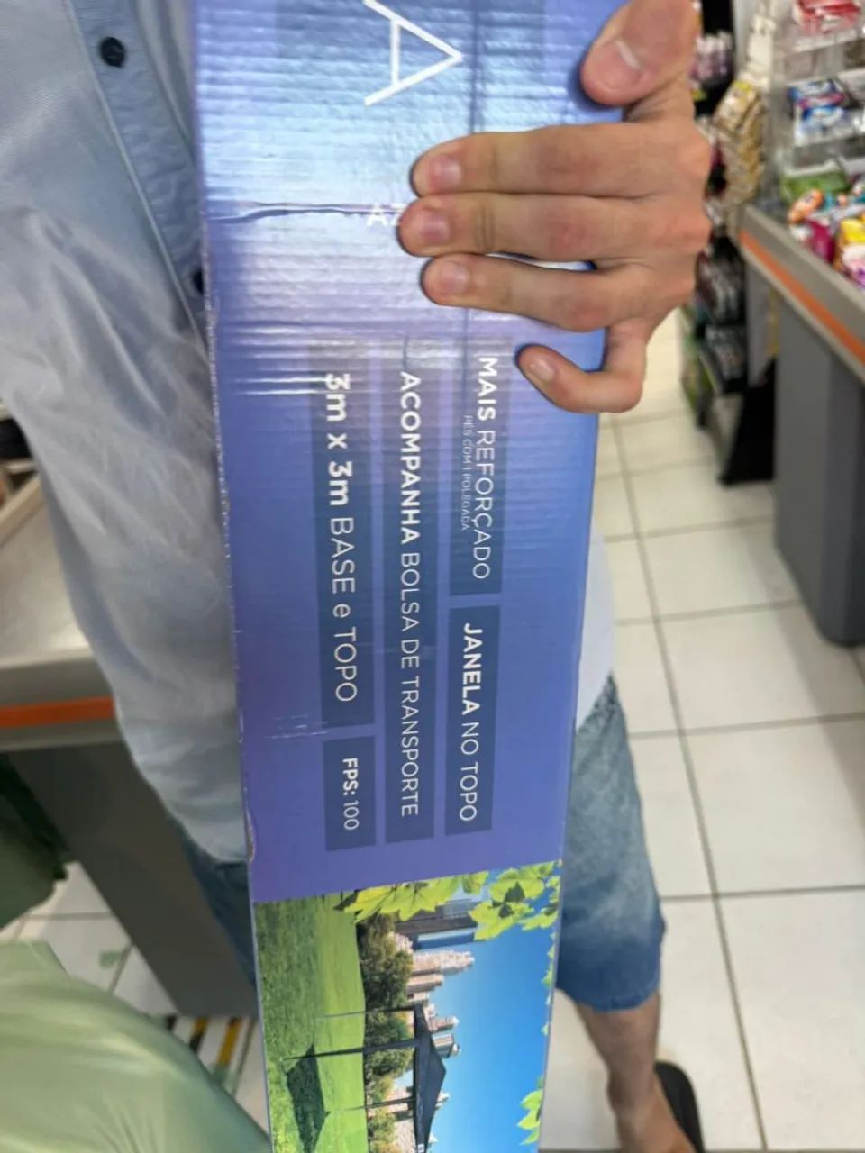 Tenda Gazebo Desmontável 3x3m - Foto 5