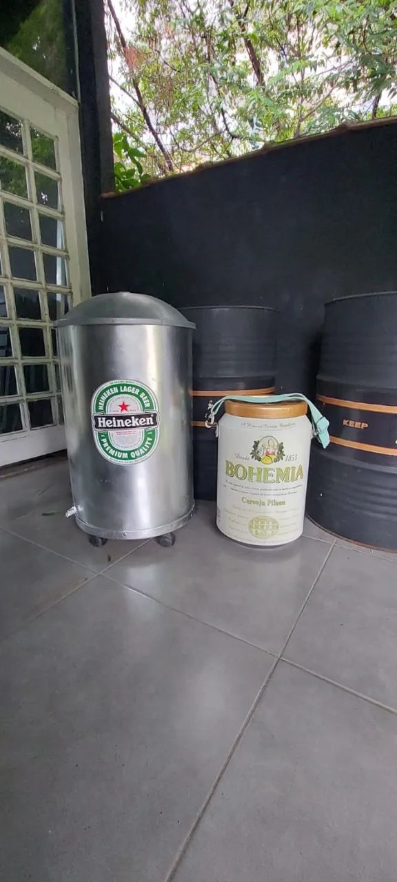 Cooler grande com rodinhas - Foto 4