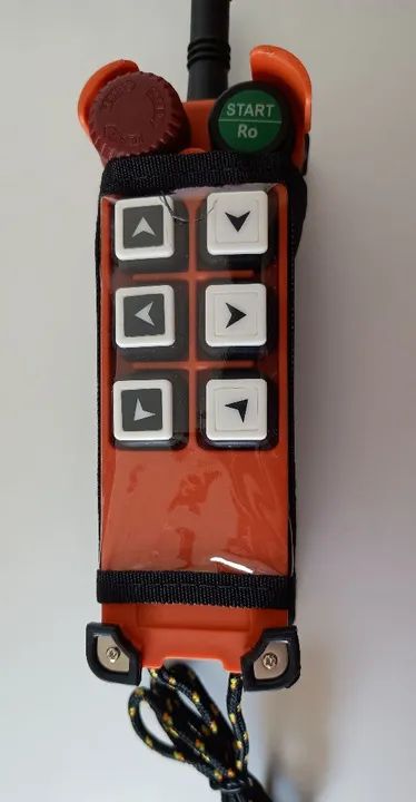 Controle sem fio para ponte rolante guindaste 8 botões  - Foto 2