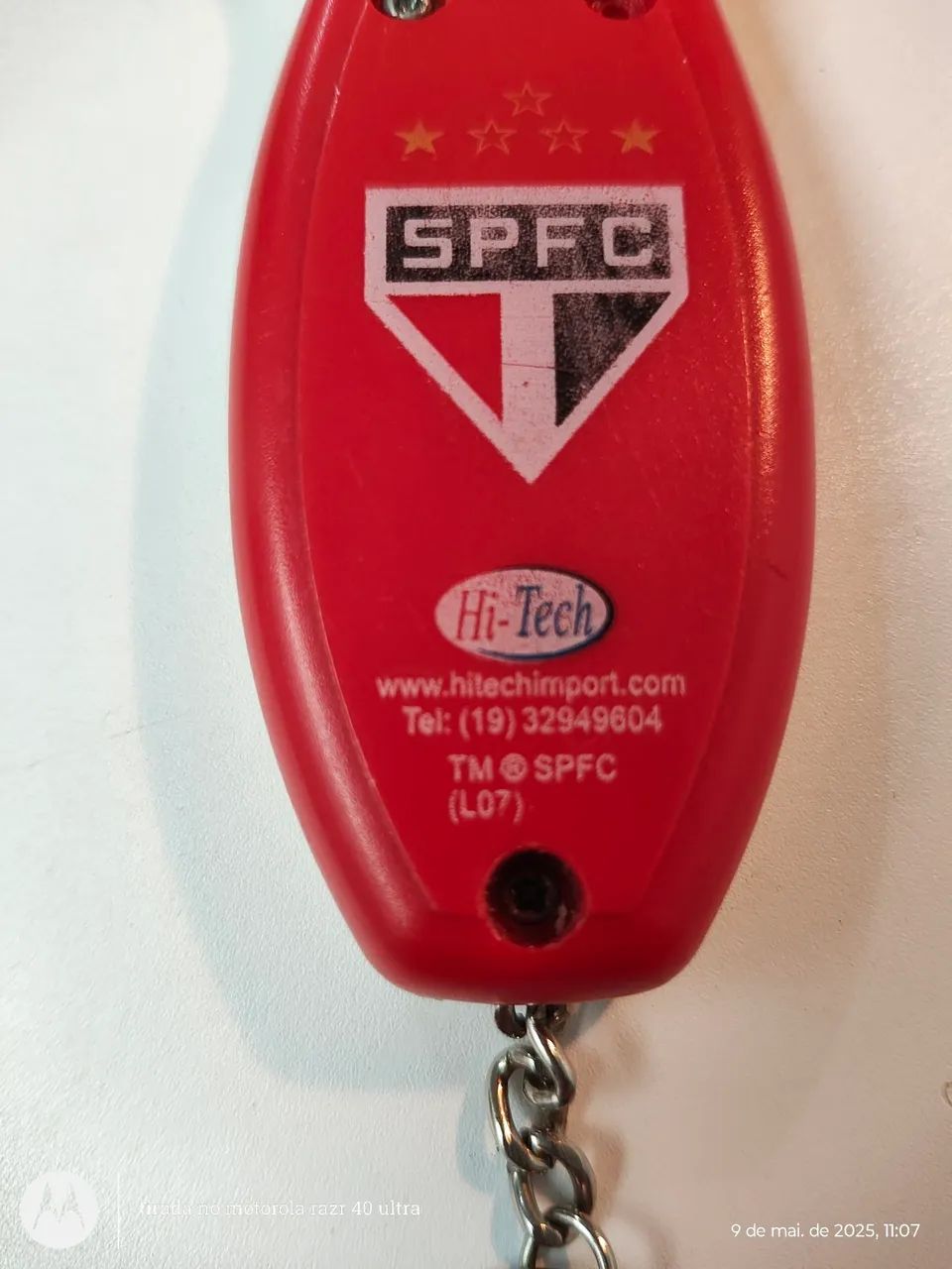 Abridor de Garrafas SPFC Toca Hino do São Paulo. - Foto 3