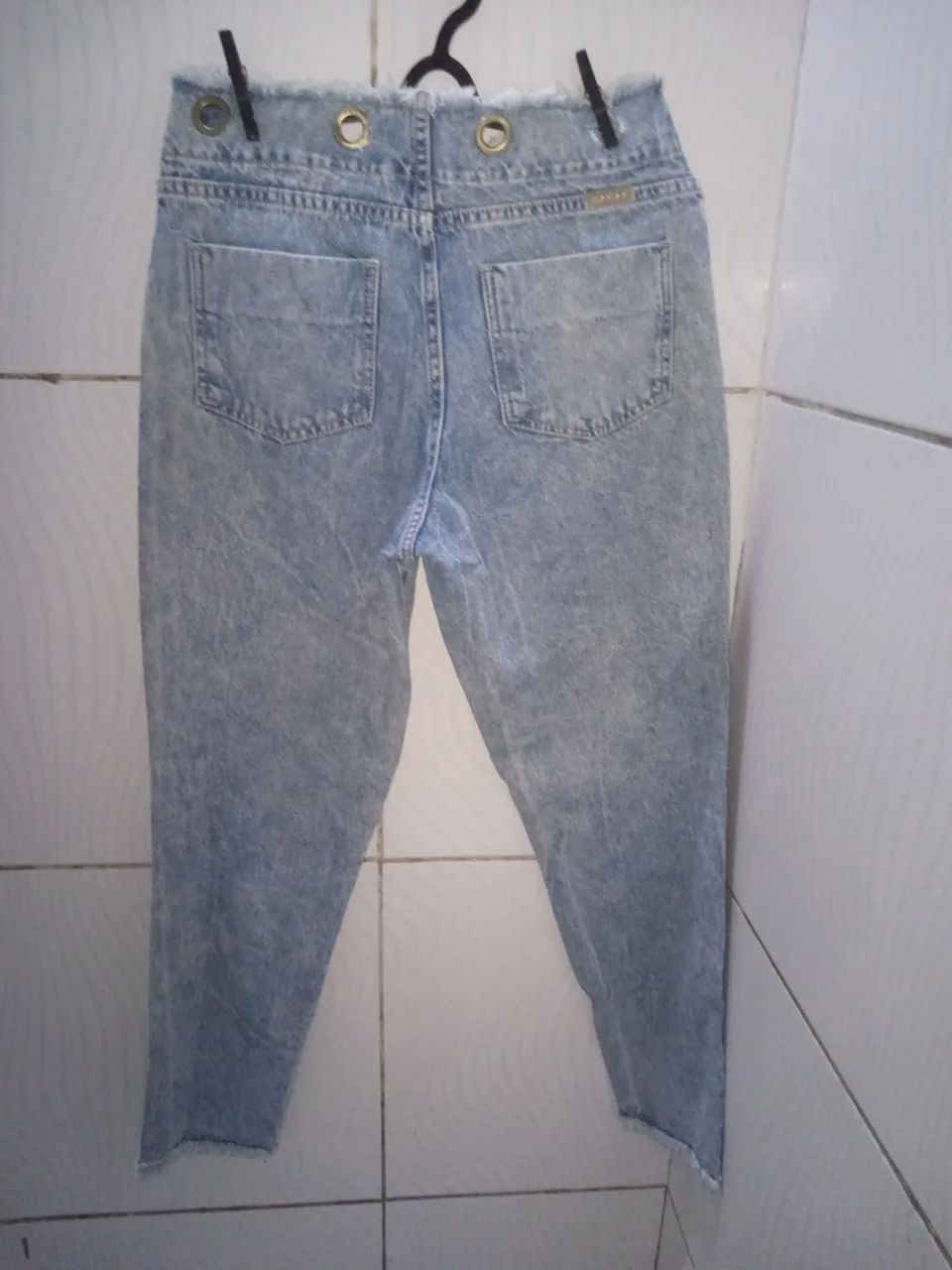 Calça Jeans MORAH Denim Feminino N;38 - Foto 6