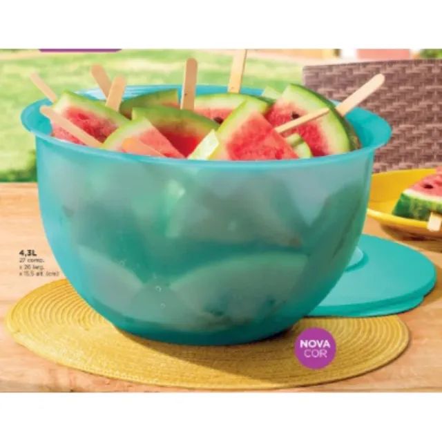 Tupperware PROMOÇÃO- Tigela Murano 4,3 L- De R$ 105,00 Por R$ 70,00 - Foto 3