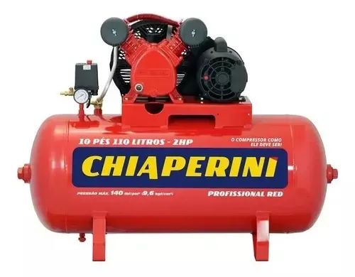 Compressor de ar 110 lts - 2Hp ( Chiaperini )