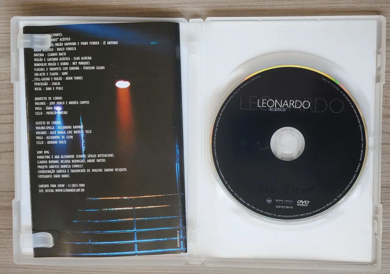 DVD Leonardo Acústico - Foto 2