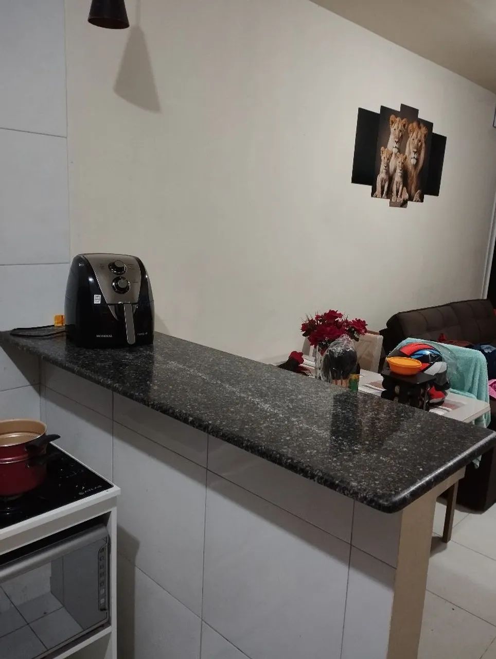 Vendo bancada por 100 e pia de cozinha de granito completa por 300 - Foto 2