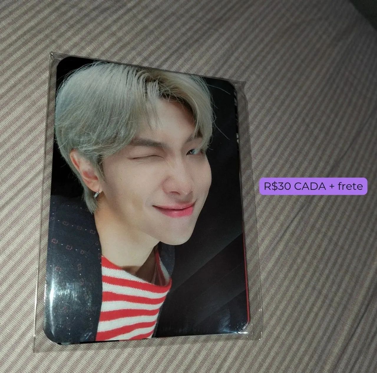 Photocards BTS Lacrados - Oficial ARMY Bomb (Set Completo)<br>