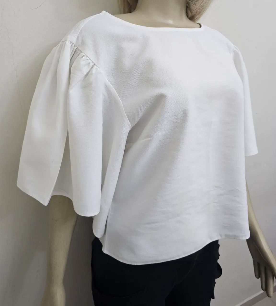 Blusa branca Charry Collection  - Foto 3