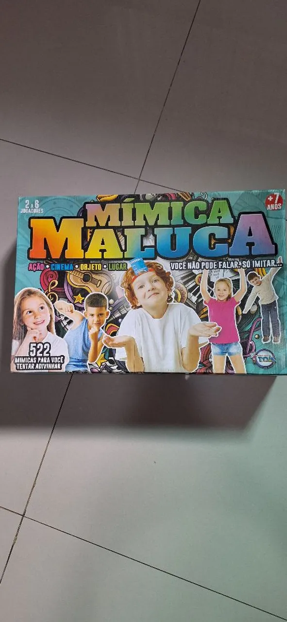 Jogo Mimica Maluca - Diversão Garantida!