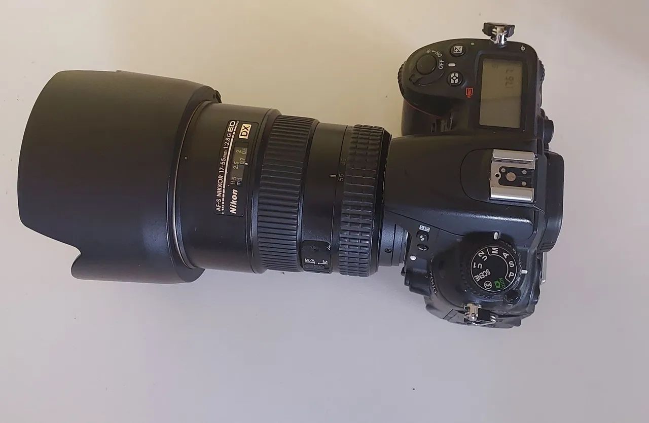 Câmera Nikon D7000 + lente 17-55 mm - Câmeras e Filmadoras - Guará